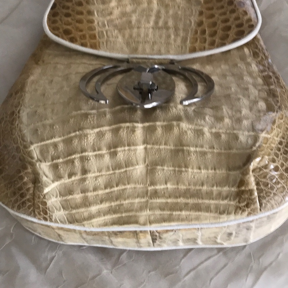 Vintage reptile purse. Unique - Picture 9 of 9